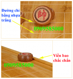 Bàn cờ tướng chân quỳ hoàng gia - Gỗ đàn hương vàng